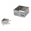 SET 12 PEZZI FORMINA FORME STAMPI PER DOLCI TORTE BISCOTTI QUADRATI 8X4CM 60411