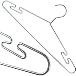 SET 5 PEZZI GRUCCE STAMPELLE APPENDIABITI IN METALLO LARGHE 40CM ART. 10456