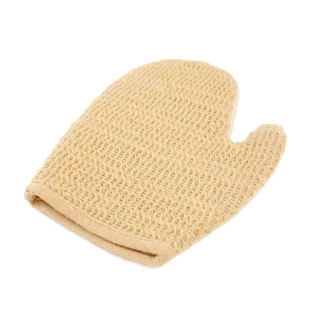 SET 2 PEZZI GUANTO GUANTI MASSAGGIO DOCCIA SPUGNETTA LUFFA ESFOLIANTE SCRUB