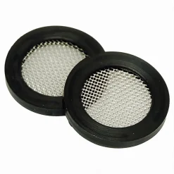 SET 10 PEZZI GUARNIZIONI IN GOMMA CON FILTRO A RETE INOX 1/2 RUBINETTI CASA 52362