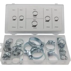 SET 26 PEZZI KIT FASCETTE STRINGITUBO CON CHIUSURA ASIMMETRICA 16-40MM ASSORTITE