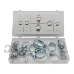 SET 26 PEZZI KIT FASCETTE STRINGITUBO CON CHIUSURA ASIMMETRICA 16-40MM ASSORTITE