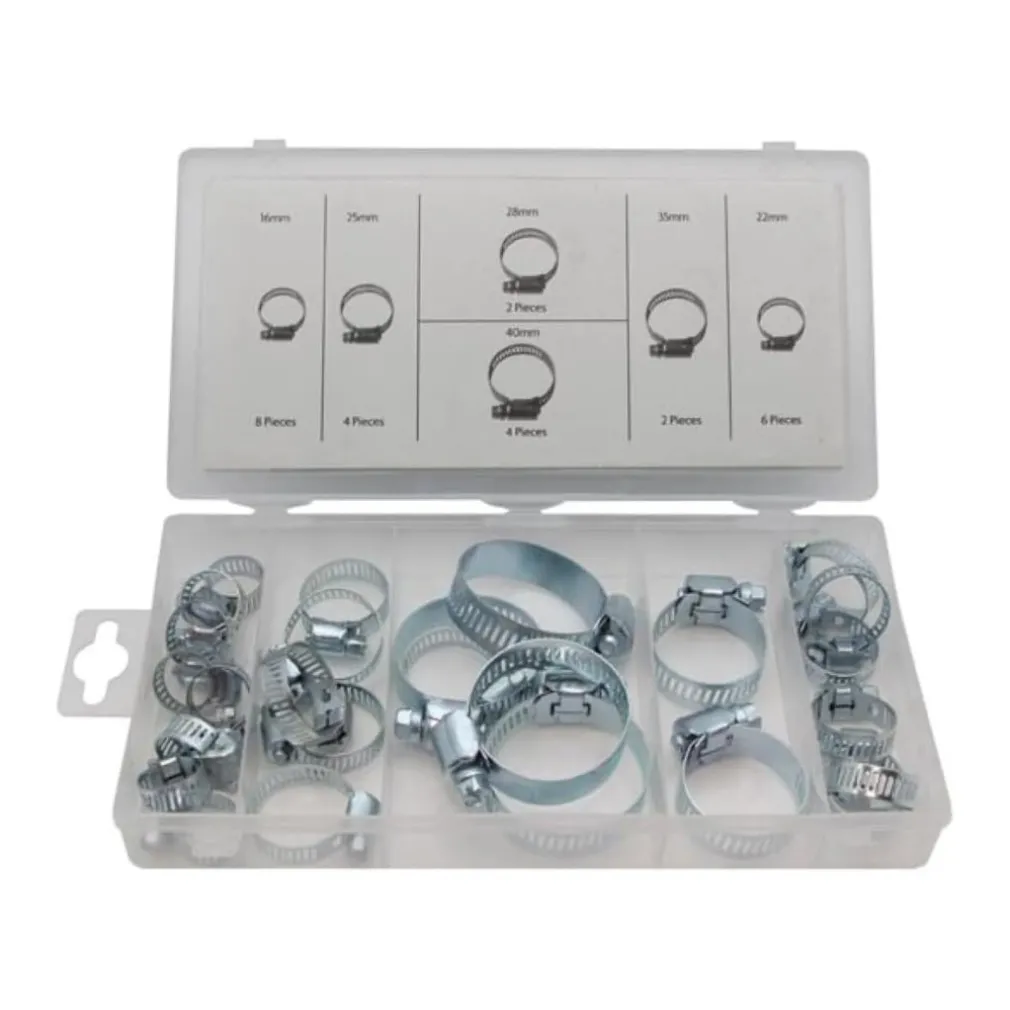 SET 26 PEZZI KIT FASCETTE STRINGITUBO CON CHIUSURA ASIMMETRICA 16-40MM ASSORTITE