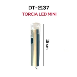 SET 3 PEZZI MINI TORCIA LED SMD 12 CM TASCABILE PORTATILE PER CAMPEGGIO DT-2137