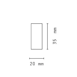 SET 2 PEZZI MINI TORCIA TORCE PORTACHIAVI A LED COB TASCABILE ALLUMINIO DT-2115