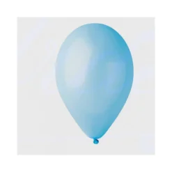 SET 100 PEZZI PALLONCINI COLORE AZZURRO FESTE COMPLEANNI PARTY BAMBINI