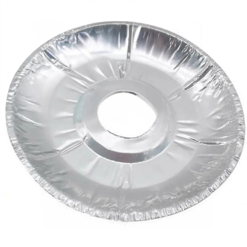 SET 60 PEZZI PROTEGGI FORNELLI FORNELLO DA SPORCO GRASSO ALLUMINIO ROTONDI