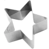 SET 3 PEZZI STAMPO FORME PER DOLCI TORTE BISCOTTI STAMPI FORMA STELLA 8 CM 98938