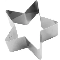 SET 3 PEZZI STAMPO FORME PER DOLCI TORTE BISCOTTI STAMPI FORMA STELLA 8 CM 98938