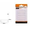 SET 5 PEZZI STRISCE GOMMINI BIADESIVO TRASPARENTE PROTEZIONE CASA 10X50 MM 66100