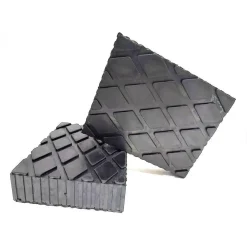 SET 2 PEZZI TAMPONI IN GOMMA PER PONTI SOLLEVATORI TAMPONE 16 X 12 X 5 CM