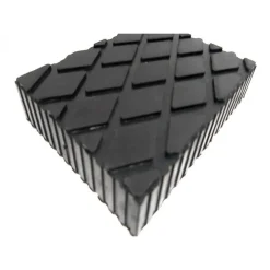 SET 2 PEZZI TAMPONI IN GOMMA PER PONTI SOLLEVATORI TAMPONE 16 X 12 X 5 CM