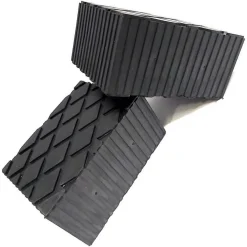 SET 2 PEZZI TAMPONI IN GOMMA PER PONTI SOLLEVATORI TAMPONE 16 X 12 X 8 CM