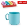 SET 2 PEZZI TAZZA LATTE DINO SWEET TAZZONI DA 320ML IN PLASTICA COLORATA 12192J9