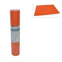 SET 20 PEZZI TOVAGLIETTE TOVAGLIE A STRAPPO RUNNER TNT RULLO 30X40CM ARANCIONE