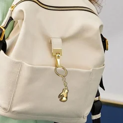 SET 12 PORTACHIAVI CON GUANTI GUANTONI DA BOXE ORO CIONDOLO SPORTIVO CREATIVO BOMBONIERE