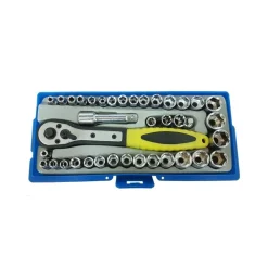 SET 36 PUNTE CHIAVE A BUSSOLA CHIAVI PER BULLONI DADI DADO A SFERA CON VALIGETTA SCATOLINA