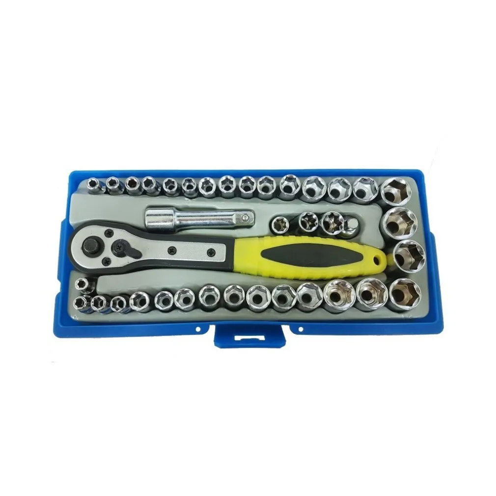 SET 36 PUNTE CHIAVE A BUSSOLA CHIAVI PER BULLONI DADI DADO A SFERA CON VALIGETTA SCATOLINA