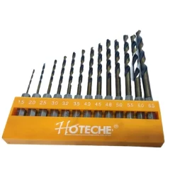 SET 13 PUNTE ESAGONALE TRAPANO AVVITATORE INSERTI TITANIO ATTACCO 1/4" 1,5-6,5MM