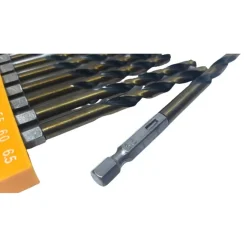 SET 13 PUNTE ESAGONALE TRAPANO AVVITATORE INSERTI TITANIO ATTACCO 1/4