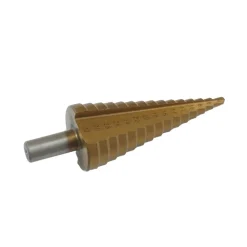 SET 4 PUNTE FRESE CONICHE SCALINO GRADINI ALLARGAFORI 4-32 4-30 4-20 4-12