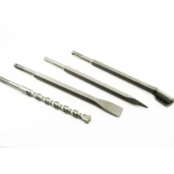 SET 12 PUNTE PER TRAPANO MARTELLO PNEUMATICO PUNTALI PUNTA SCALPELLI SDS PLUS