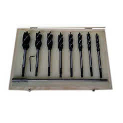 SET 8 PUNTE PER TRAPANO TASSELLATORE PUNTALE AUTOFILETTANTE LEGNO CON PROLUNGA
