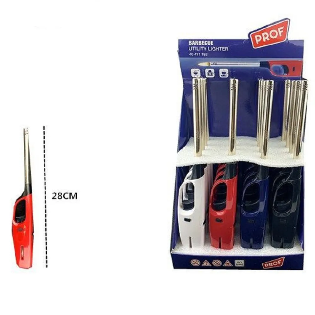 SET 16 PZ ACCENDIGAS ACCENDINO PROF GASTORCH LNIII DL-16 BARBECUE 28CM 40411182