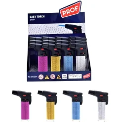 SET 12 PZ ACCENDINI ACCENDI GAS EASY TORCH SHINY LUCIDI CHIC FIAMMA BLU 40804594