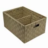SET 21 PZ BOX SCATOLA IN TESSUTO PORTA OGGETTI ORGANIZER CON MANICI BEIGE 79087