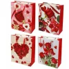 SET 6 PZ. BUSTE DA REGALO 26X32X12CM BORSA SAN VALENTINO ROSE VARI MODELLI 71099