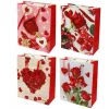 SET 6 PZ. BUSTE DA REGALO 30X40X12CM BORSA SAN VALENTINO ROSE VARI MODELLI 71100