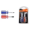 SET 2 PZ CACCIAVITE NANO CON PUNTA MAGNETICA A TAGLIO E A STELLA 6MM 38MM 91894