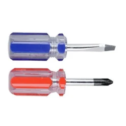 SET 2 PZ CACCIAVITE NANO CON PUNTA MAGNETICA A TAGLIO E A STELLA 6MM 38MM 91894