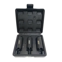 SET 3 PZ CHIAVE SMONTA E BLOCCA DADI FRIZIONE MOTO MANICOTTI QUATTRO DENTI 22774