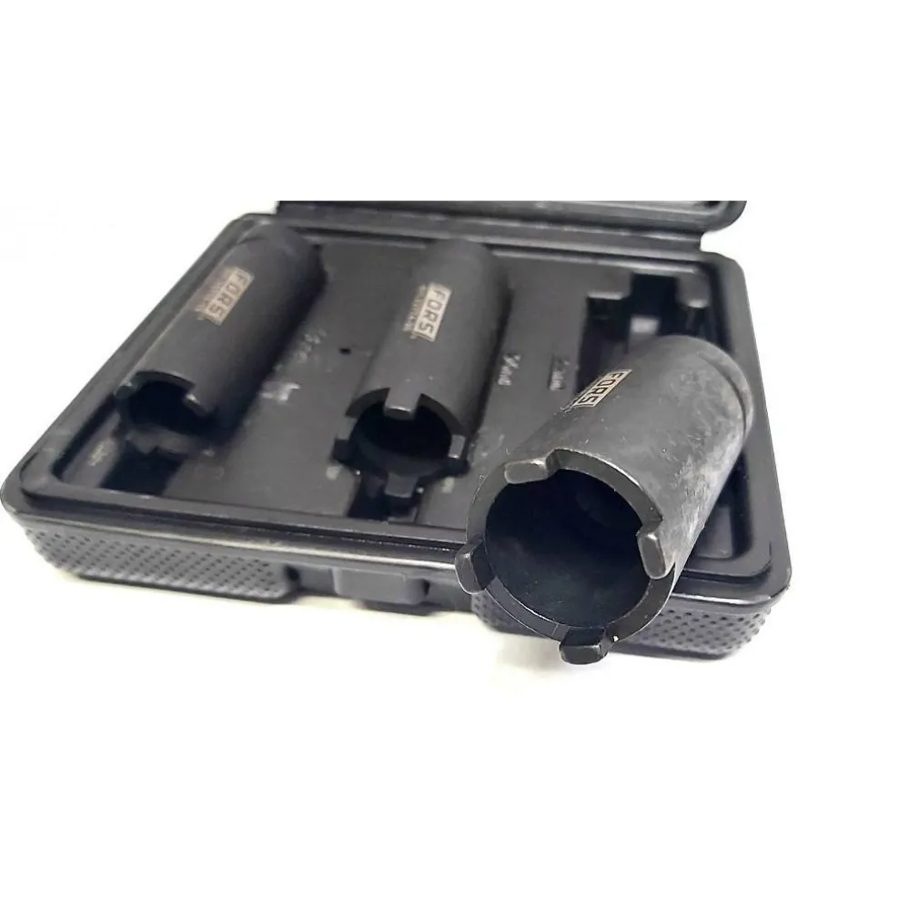 SET 3 PZ CHIAVE SMONTA E BLOCCA DADI FRIZIONE MOTO MANICOTTI QUATTRO DENTI 22774