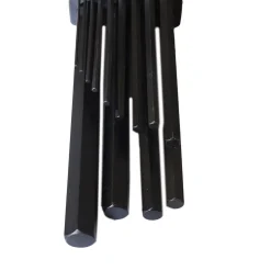 SET 13 PZ CHIAVI CHIAVE ESAGONALI AD ELLE LUNGHE BRUGOLA SERIE PROFESSIONALE