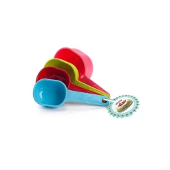 SET 4 PZ CUCCHIAIO PER MISURARE MISURINI PLASTICA COLORATA MISURE DIVERSE 11845