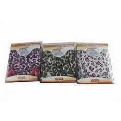 SET 2 PZ CUFFIA DOCCIA BAGNO ELASTICO FANTASIA ANIMALIER PROTEGGE CAPELLI 10041
