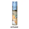 SET 6 PZ DEODORANTE PER AMBIENTE SPRAY PROFUMO CASA FRESCO 300 ML SPA