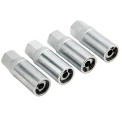 SET 4 PZ ESTRATTORI PER PRIGIONIERI A RULLO RIMOZIONE VITE SPEZZATE ATTACCO 1/4