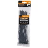 SET 60 PZ FASCETTE CAVI CAVO NERO STRINGENTI IN PLASTICA NYLON 2.5X100 MM 92379