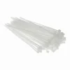 SET 100 PZ FASCETTE SERRACAVO AUTOBLOCCANTI IN NYLON BIANCO 2.5MMX100MM 25-100-B