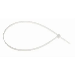 SET 100 PZ FASCETTE SERRACAVO AUTOBLOCCANTI IN NYLON BIANCO 4.8 X 350MM 48-350-B