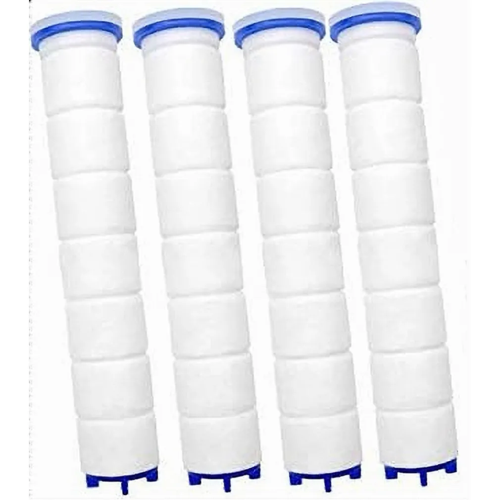 SET 4 PZ FILTRO RICAMBIO PER DOCCETTA SOFFIONE DOCCIA DEPURA ACQUA BAGNO 87517