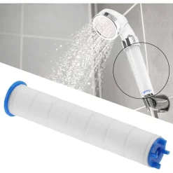 SET 4 PZ FILTRO RICAMBIO PER DOCCETTA SOFFIONE DOCCIA DEPURA ACQUA BAGNO 87517