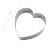 SET 2 PZ FORME A CUORE PER DOLCI BISCOTTI CAKE DESIGN STAMPINI TORTE 14 CM 98936