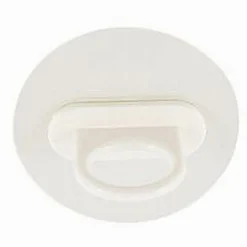 SET 2 PZ GANCI ADESIVI AD ANELLO PER ASTA TENDE DA PARETE BAGNO CASA TONDI 87362