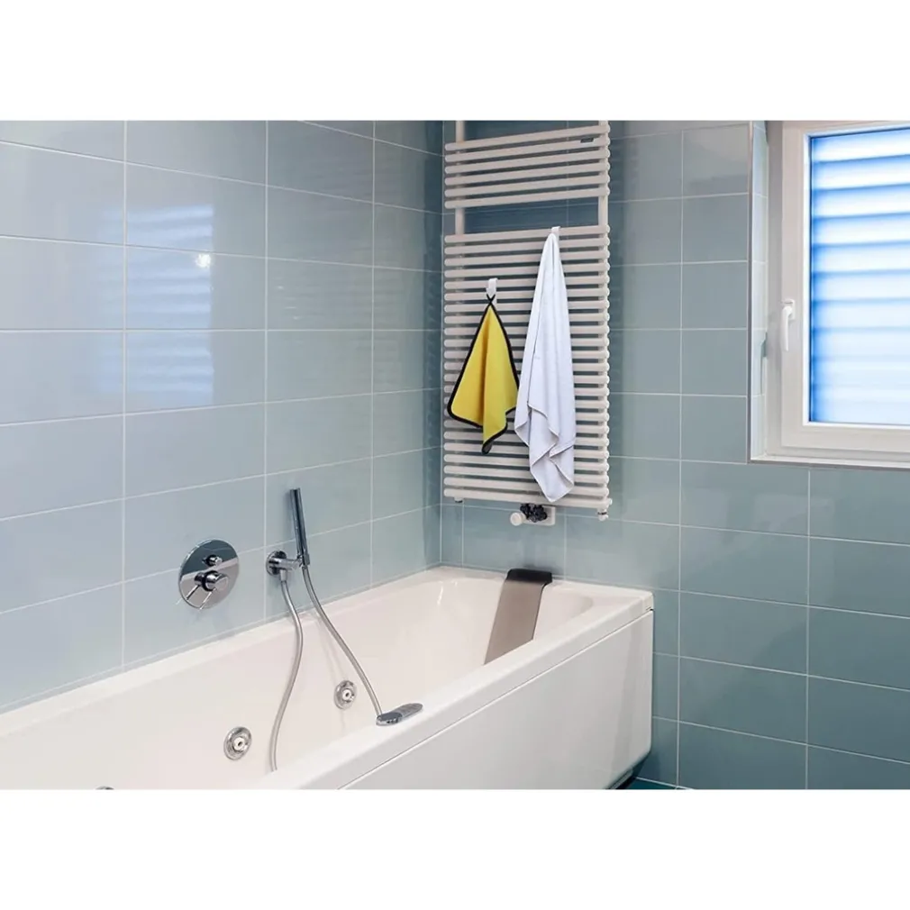 SET 2 PZ GANCI PER TERMOARREDO BAGNO APPENDINI PORTASCIUGAMANI RADIATORE 87004