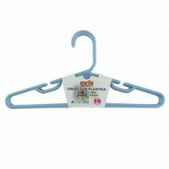 SET 5 PZ GRUCCE STAMPELLE APPENDIABITO PLASTICA CELESTE VESTITI PANTALONI 87681